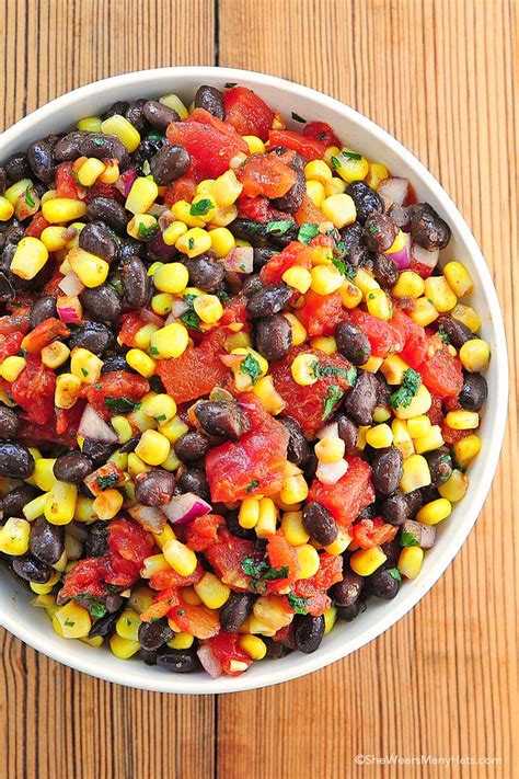 Black Bean and Corn Salsa (with Grilled Corn)