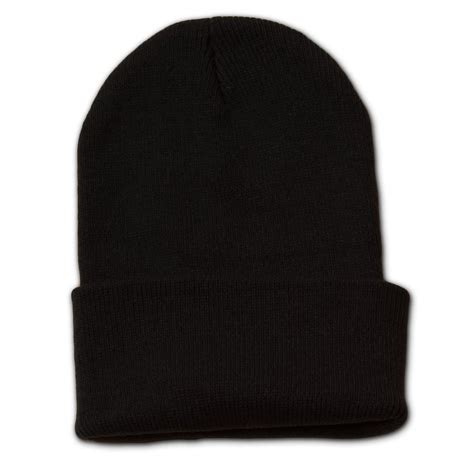 Black Beanie With Gray Trim. - eBay