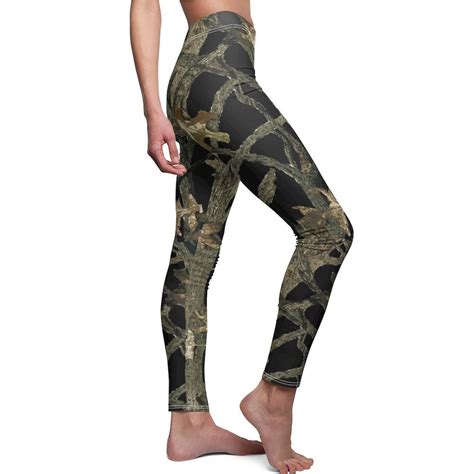 Black Camo Leggings for Women - Etsy