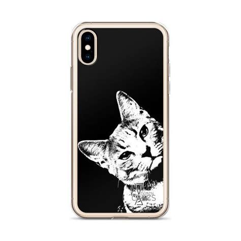 Black Cat Iphone - Etsy