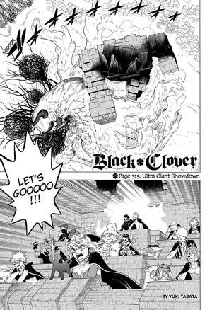 Black Clover Chapter 315 Manga Online