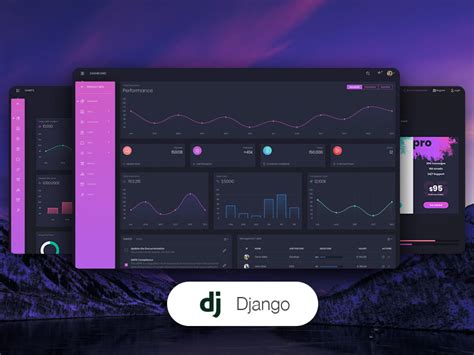 Black Dashboard PRO Django Premium Bootstrap 4 Admin Dashboard For