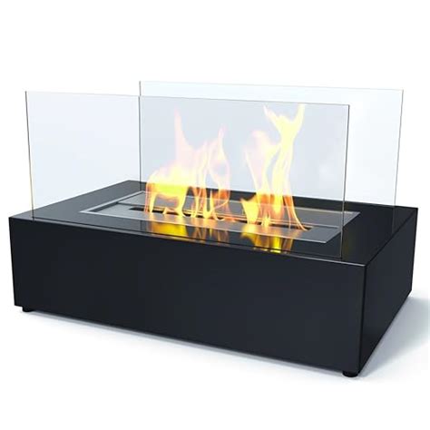 Black Eton Bioethanol Fireplace