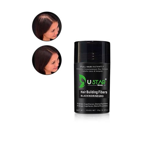 Black Female Hair Fibers Hair Loss Concealer For Thinning Hair Boostnblend Usa