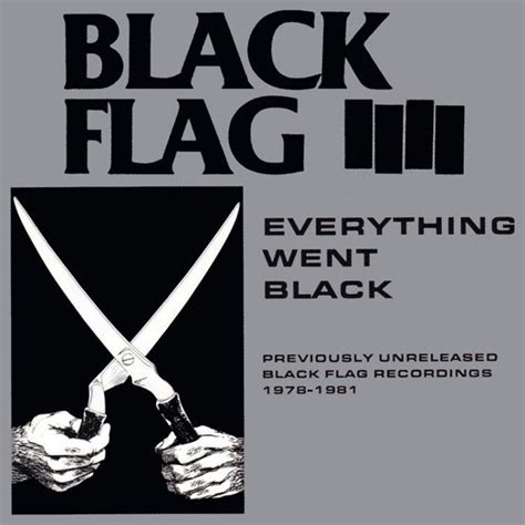 Black Flag - Everything Went Black - Vinyl Record.. - T28A …