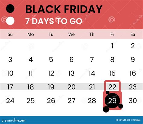 Black Friday Calendar