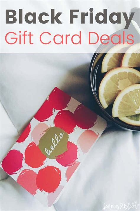 Black Friday Deals On Gift Cards