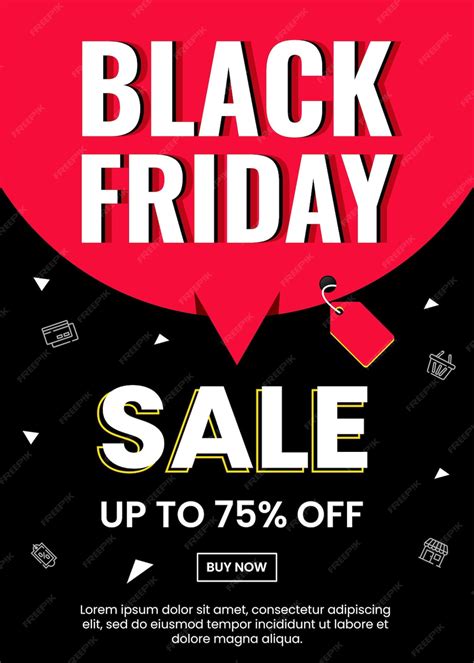 Black Friday poster design template Black friday poster, Black friday