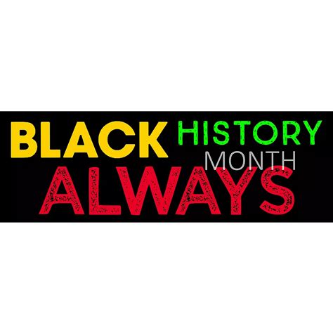 Black History Banner Printable