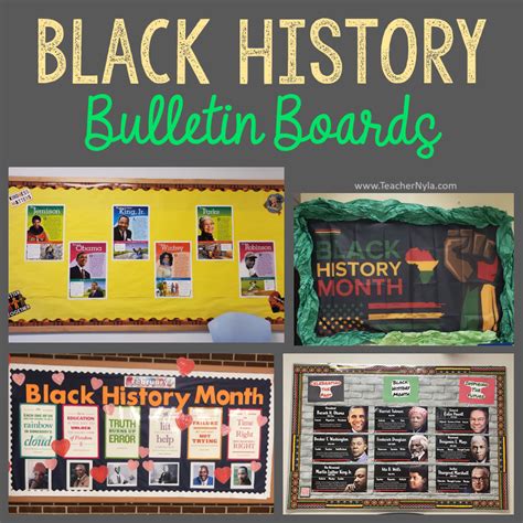 Black History Month Bulletin Board - Etsy