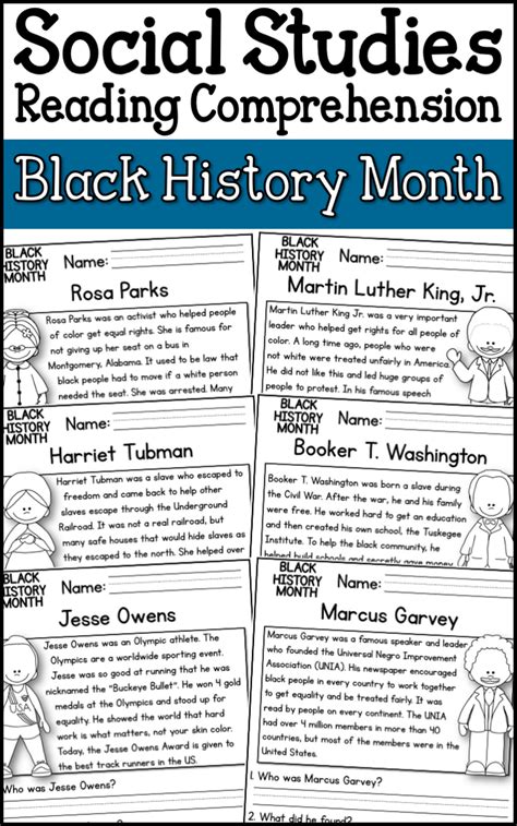 Black History Projects 2nd Grade Teaching Resources TPT