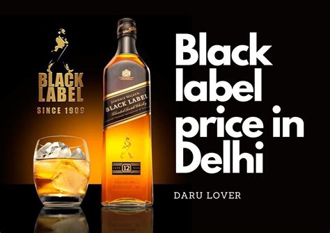 Black Label Price In India