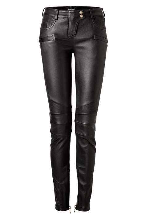 Black Leather Motorcycle Pants & Chaps for sale eBay