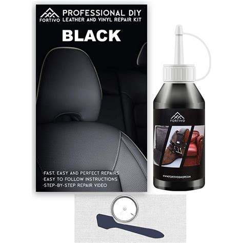 Black Leather and Vinyl Repair Kit - Furniture, Couch, Car …