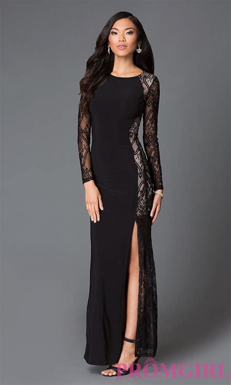 2024 Black Long Sleeve Prom Dress: A Modern Classic-marketplaceplus.shop