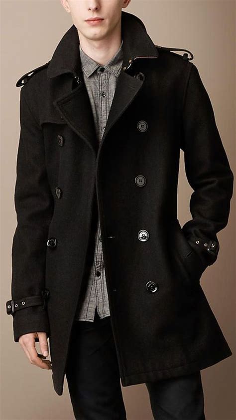 Black Men’s Wool coats on Sale online at ZALANDO