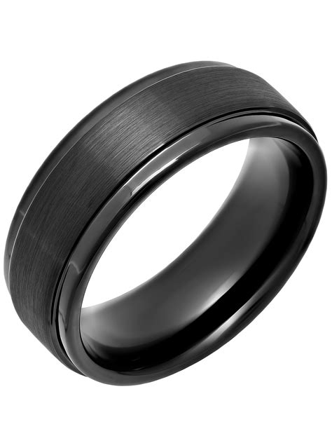 Black Metal Wedding Bands