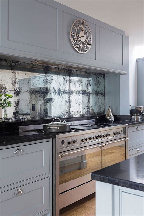 Black Mirror Backsplash - Photos & Ideas Houzz