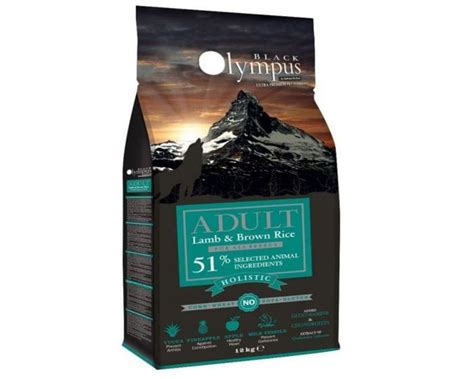 Black Olympus Adult All Breeds Lamb and Brown Rice 12kg