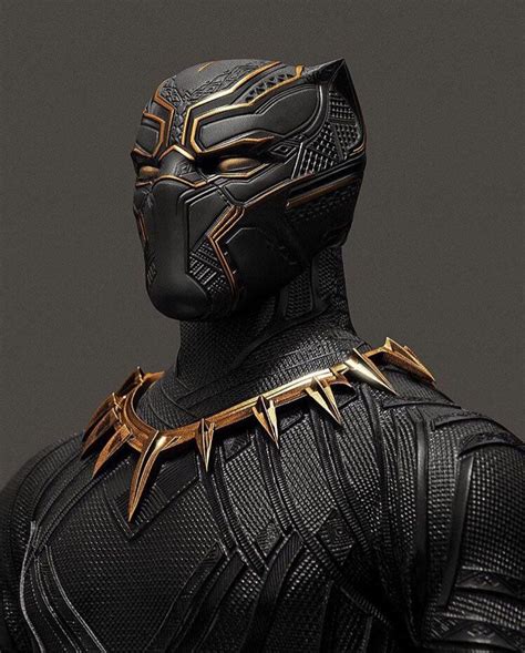 Black Panther's Black and Gold Suit: A Symbol of Power and Elegance