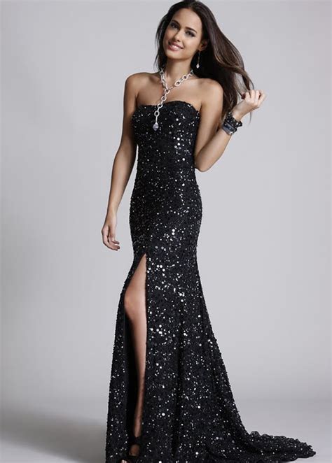 2024 Black Prom Dress & Nail Art: A Fashion Statement-marketplaceplus.shop