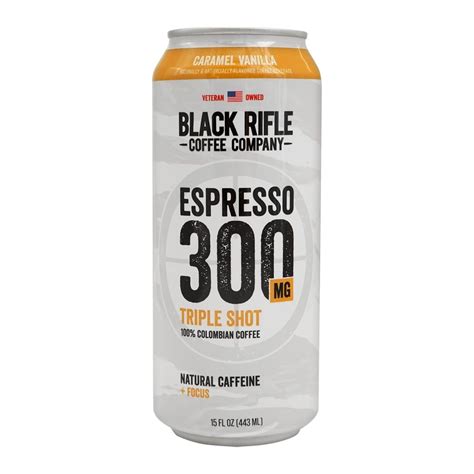 Black Rifle Coffee RTD (Caramel Vanilla, 15 Fl Oz (Pack of 12)