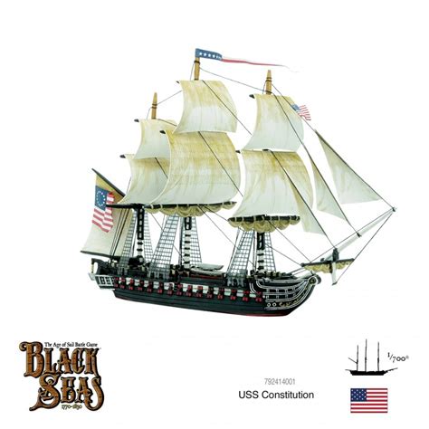 Black Seas: USS Constitution Warlord Games