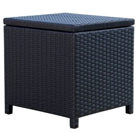 Black Storage Ottomans and Footstools - Houzz