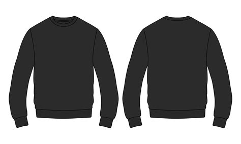Black Sweater Template