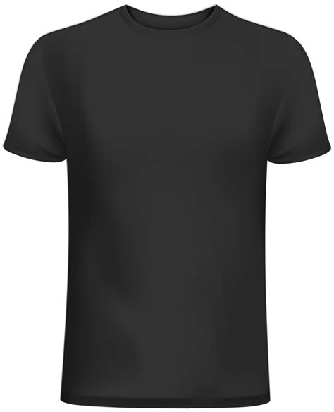 Black Tee Shirt Template