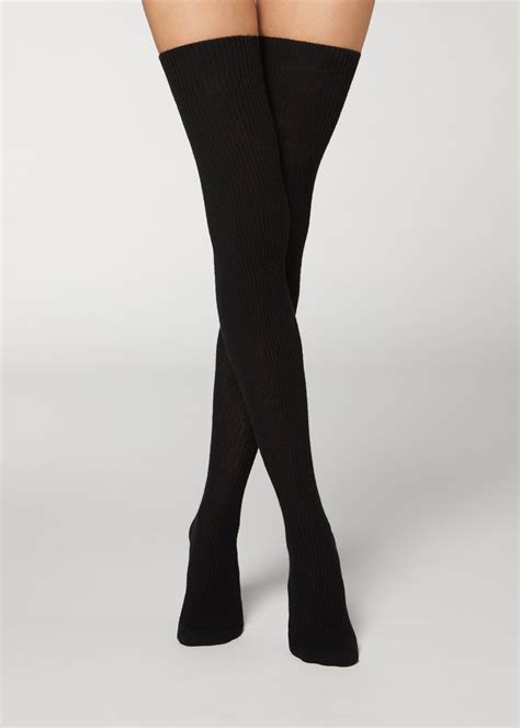 Black Thigh High Socks : Target