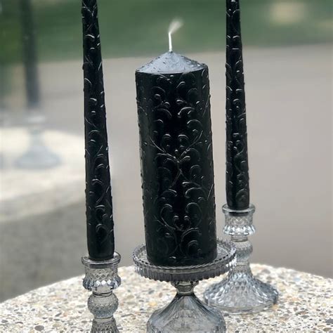 Black Unity Candle - Etsy