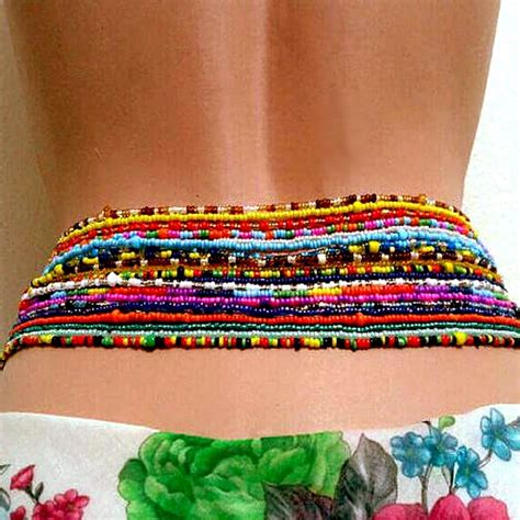 Black Waist Beads - Etsy