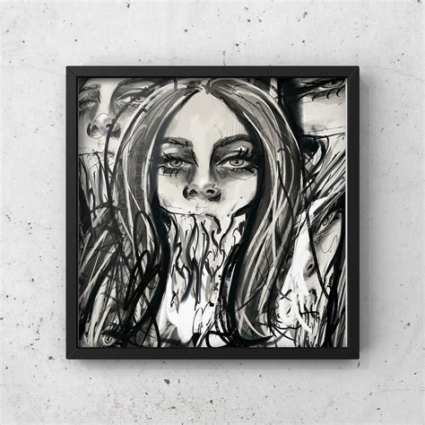 Black White Dark Art - Etsy