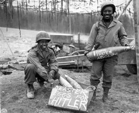 11-Sept-2020 ... During World War II 1154486 black Americans served in uniform. Not only did they face continued brutal racism and discrimination when they ...