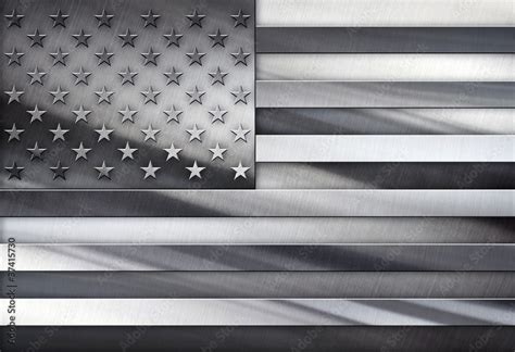 Black and Silver American Flag? - AnswerDatabase