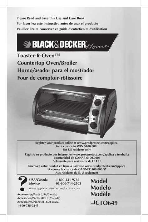 Black and decker toaster oven manual. - Ordres permanens du conseil législatif du canada.