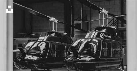 Black and white pictures of helicopters. .  ...