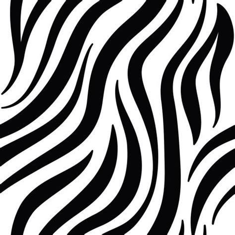 Black and white zebra print pattern vector Download Free Vectors
