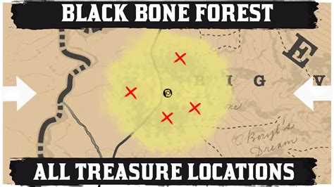 Black bone forest treasure map all locations 