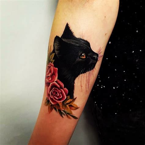 Black cat tattoo. Oct 6, 2018 · 50 Best Black Cat Tattoo Designs. It is believed that black cats are associated with luck- both good and bad- that goes with their nine lives and the ability to land on their feet. Many people get a black cat tattoo as neutralizing talisman to ward off the bad luck linked to these animals. At the same time, others get this tattoo because it ... 