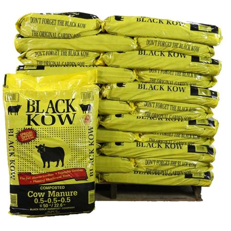 Find a Store Near Me. ... weed free, rich, composted soil conditioner. It is 100% composted from cow manure. It returns to the soil the essential elements that plants take away. Grow healthier flowers, trees, shrubs, lawns and gardens by using Black Kow composted cow manure. View More. Soil Doctor Soil Doctor Pelletized Lawn Lime 40 Pounds .... 