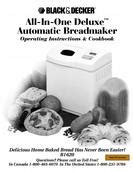Black decker all in one breadmaker parts model b1620 instruction manual recipes. - Nissan navara manual de taller descarga gratuita.