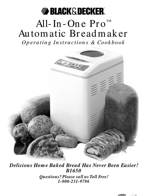 Black decker all in one breadmaker parts model b1630 instruction manual recipes. - Manuale di riparazione del ricevitore di comunicazione eddystone 840a.
