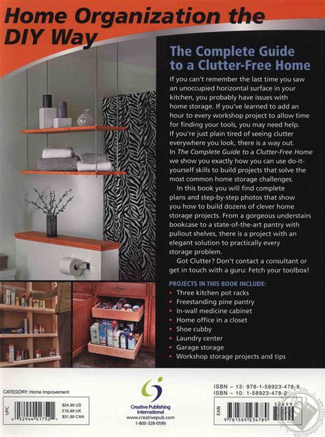 Black decker the complete guide to a clutter free home organized storage solutions projects black decker. - Coll o crimp t 450 manual.