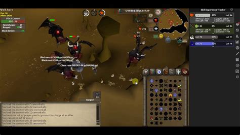 At least last task I had. ... be flooded with obvious bots with stats pure for the boss and thousands of kills that lead to top 20 rankings and the osrs team hasn't done anything yet. ... sometimes you get a black demons task and need to get 'er done so you can get back to AFK slayer training. Got good enough I can do 10-15 kill trips with an .... 