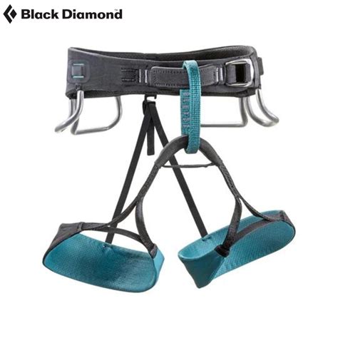 Black diamond zone harness.  High performance, lightweight, breathable with Fusion Comfor...