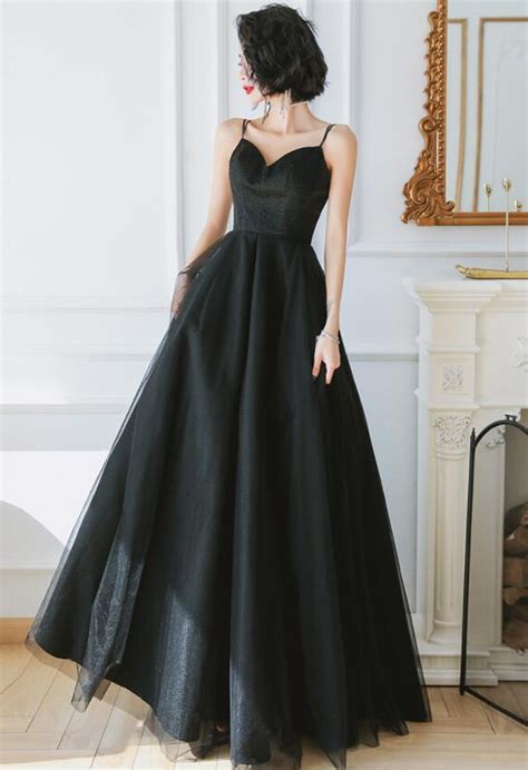 Black floor length dress for wedding. .  <a href=https://raspberry-led.ber...
