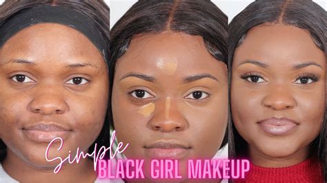 Black girl makeup tutorial.  This guide focuses on simple techniques and product suggestions...