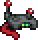 The Black Hawk Remote is a Hardmode summon weapon dropped by the Wall of Flesh. It summons a fighter jet which follows the player, and attacks by aiming and firing at enemies. The jets are able to target and fire bullets through blocks. Its best modifier is Ruthless. .